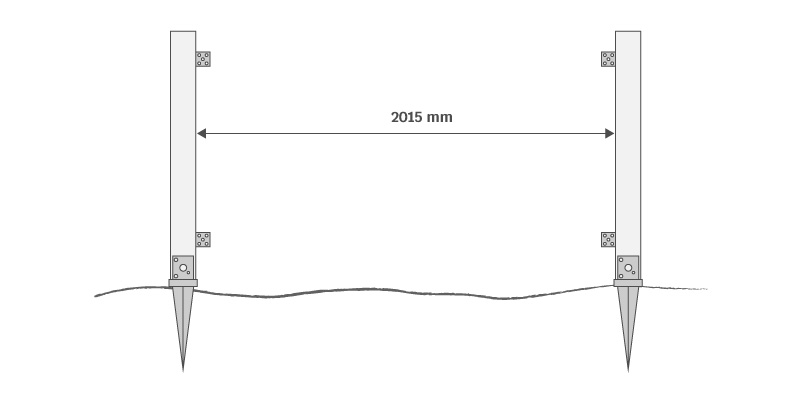 Kruunuaita, asennus, kuva 2